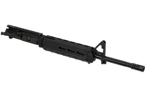 Aero Precision AR-15 16" 5.56 Midlength Complete Upper w/ Pinned FSB, MOE Midlength Handguard - Black - Black Rifle Depot