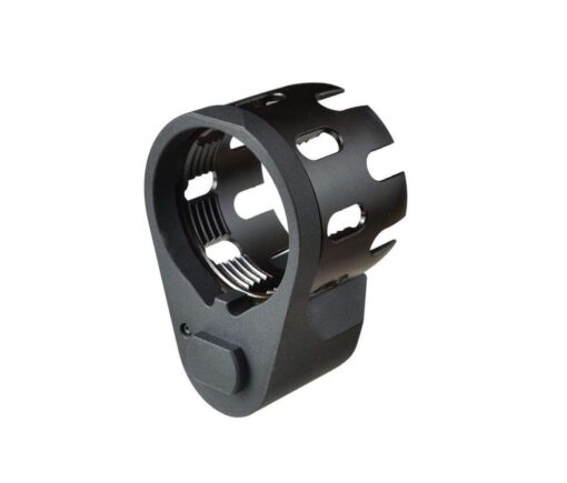 Strike Industries Enhanced Castle Nut-Extended QD End Plate - Black - Black Rifle Depot
