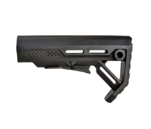 Strike Industries MOD-1 Stock (Black, FDE, Red, Blue) - Black/Black - Black Rifle Depot