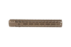 Aero Precision 15" AR-15 Enhanced M-LOK Handguard - Gen 2 - FDE Cerakote