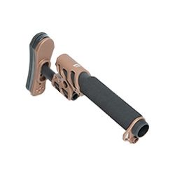 ODIN-Works-Zulu-Adjustable-Stock-w-Padded-Pistol-Buffer-Tube-and-Back-Plate-Coyote-Brown