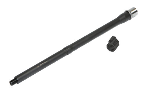 ODIN Works 16.1" 223 Wylde Midlength Medium Profile Stainless Steel Barrel w/ FREE tunable GB - Black Nitride - Black Rifle Depot