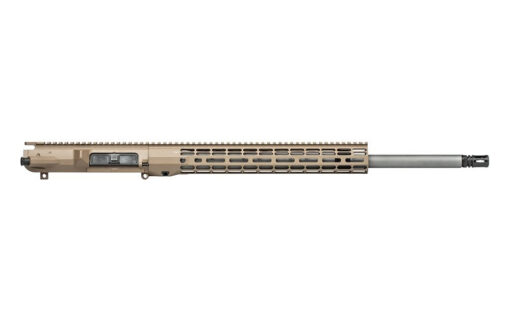 Aero Precision M5 Complete Upper 22" 6.5 Creedmoor SS Rifle Barrel ATLAS R-ONE 15" M-LOK HG - FDE Cerakote - Black Rifle Depot