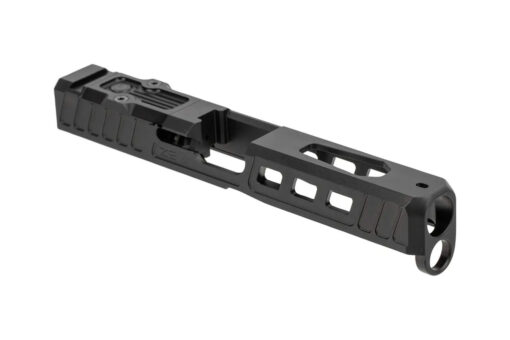Zev Technologies Z17 Hellbender Stripped Slide Fits GLOCK 17 Gen 5 - RMR Cut - Black - Black Rifle Depot