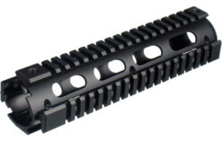 UTG PRO Model 4/AR-15 Mid Length Drop-in Quad Rail, Black