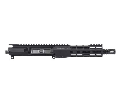 Aero Precision M4E1-T Complete Upper, 8" .300 Blackout Barrel, 7" M-LOK ATLAS S-ONE HG, Anodized Black - Black Rifle Depot