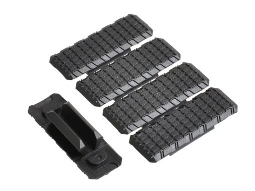 Strike Industries M-LOK Rail Covers - V2 - (Black, FDE) - Black - Black Rifle Depot
