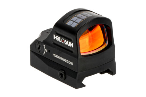 Holosun Mini Solar Powered Red Dot Sight - 2 MOA - Black Rifle Depot