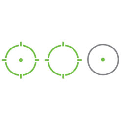 Holosun 2 MOA Micro Solar Green Dot Sight - 65 MOA Circle