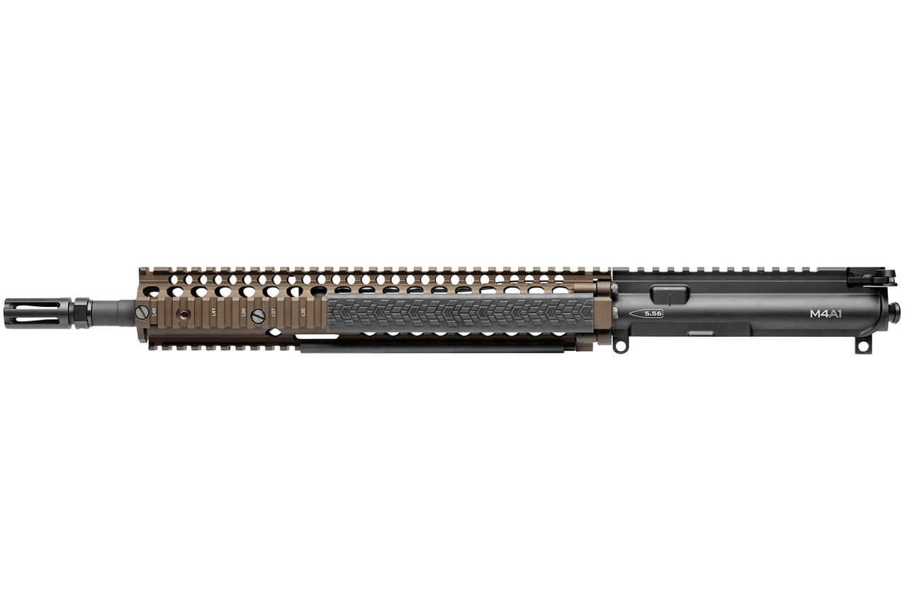 Daniel-Defense-14.5-5.56-M4A1-Carbine-17-AR-15-Complete-Upper-FDE-Daniel-Defense-14.5-5.56-M4A1-Carbine-17-AR-15-Complete-Upper-FDE Daniel Defense 14.5" 5.56 M4A1 Carbine 1:7 AR-15 Complete Upper - FDE