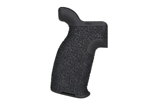 Emissary Axle Grip for AR-15 Compact Aggressive Texture - Black - Black Rifle Depot