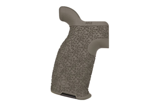 Emissary Axle Grip for AR-15 Compact Aggressive Texture - ODG - Black Rifle Depot