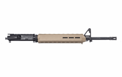 Aero Precision AR15 Complete Upper 20" 5.56 w/ Pinned FSB & MOE Handguard - FDE - Black Rifle Depot