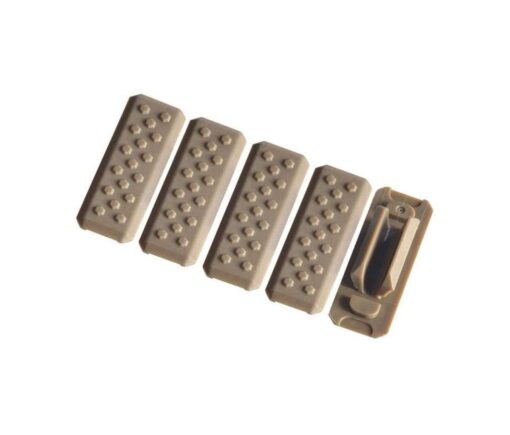 Strike Industries M-LOK Rail Covers - V1 - (Black, FDE) - FDE - Black Rifle Depot