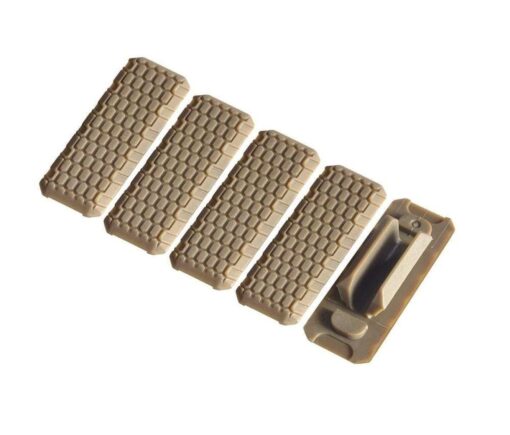 Strike Industries M-LOK Rail Covers - V2 - (Black, FDE) - FDE - Black Rifle Depot