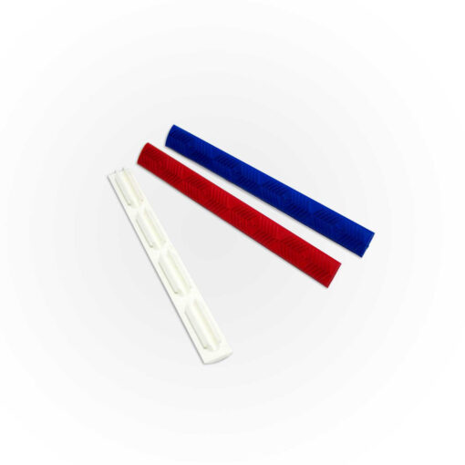 Ergo 4-Slot M-LOK WedgeLok Rail Covers 3PK 1 each Red, White, and Blue - Black Rifle Depot