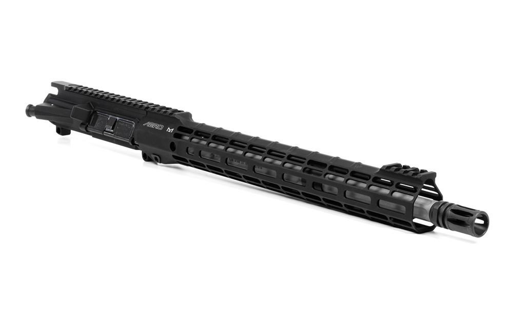 Aero-Precision-M4E1-T-Complete-Upper-16-.223-Wylde-Fluted-SS-Barrel-15-M-LOK-ATLAS-S-ONE-HG-Anodized-Aero-Precision-M4E1-T-Complete-Upper-16-.223-Wylde-Fluted-SS-Barrel-15-M-LOK-ATLAS-S-ONE-HG-Anodized Aero Precision M4E1-T Complete Upper, 16" .223 Wylde Fluted SS Barrel, 15" M-LOK ATLAS S-ONE HG - Anodized