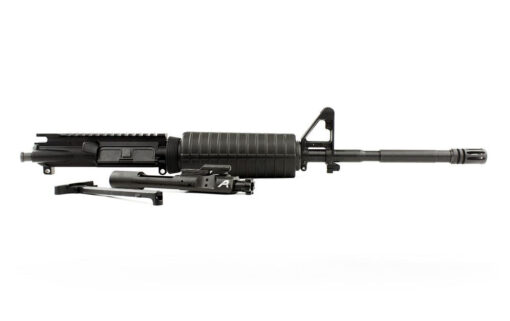 Aero Precision AR15 Complete Upper 16" 5.56 Carbine Barrel w/ Pinned FSB M4 Handguard (Includes BCG & CH) - Black Rifle Depot
