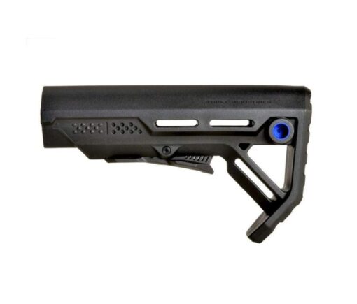 Strike Industries MOD-1 Stock (Black, FDE, Red, Blue) - Black/Blue - Black Rifle Depot