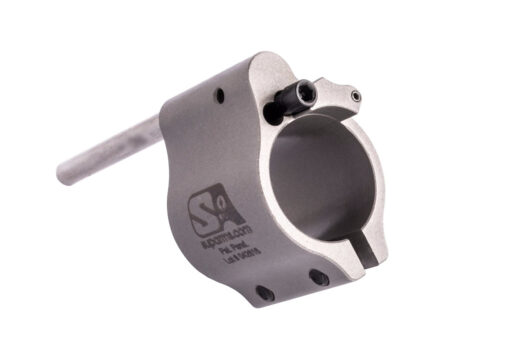 Superlative Arms .750 Adjustable Gas Block - Clamp On - Stainless Steel - Black Rifle Depot