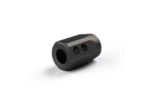 Foxtrot Mike 9MM Micro Muzzle Brake - 1/2x36 - Black Rifle Depot