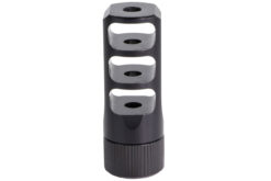 Faxon 5.56 MuzzLok 3-Port Muzzle Brake, Steel, QPQ Nitride