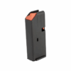 DURAMAG Stainless Steel 9mm Luger Colt Style Magazine - Orange Follower - 10 Round