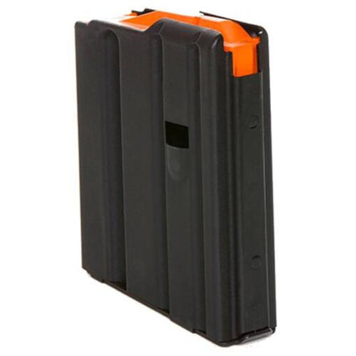Duramag 5.56x45mm 10Rnd Black w-Orange Follower Steel Magazine - Black Rifle Depot