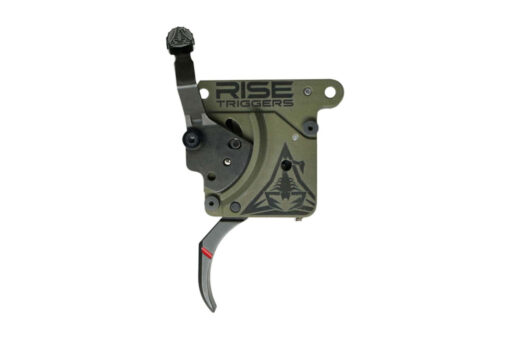 RISE Armament Reliant Hunter Curved Trigger - No Bolt Release for RA-700 Clone - Black Rifle Depot