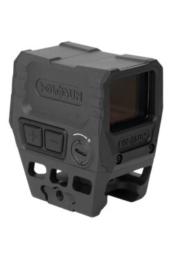 Holosun AEMS CORE Black Anodized 1x 2 MOA Illuminated Red Dot Reticle Features Lower 1/3 Co-Witness Mount