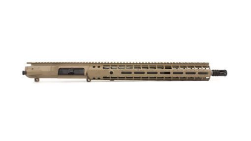 Aero Precision M5E1 Complete Upper 16" .308 Mid SS Barrel EM-15 Handguard - FDE Cerakote - Black Rifle Depot