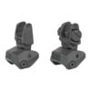 FAB Defense USIQ Front and Rear Flip-Up Sight Set - Black