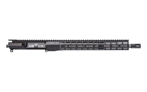 Aero Precision M4E1 Threaded 16" .223 Wylde Fluted Complete Upper Receiver with ATLAS R-ONE Handguard - Anodized Black - Black Rifle Depot