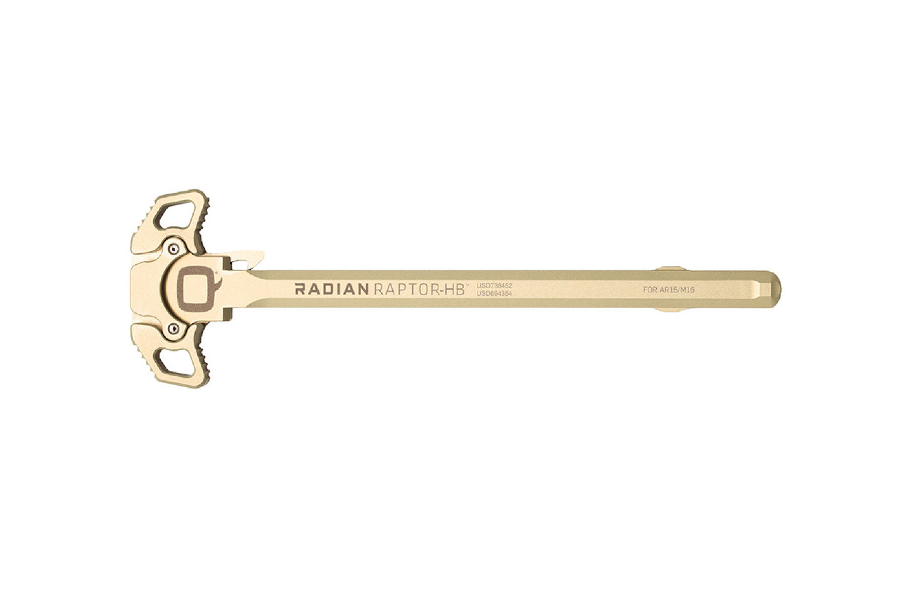 Q-Radian-Raptor-SL-AR-15-Ambidextrous-Charging-Handle-Clear-Anodized-Q-Radian-Raptor-SL-AR-15-Ambidextrous-Charging-Handle-Clear-Anodized Q Radian Raptor-SL AR-15 Ambidextrous Charging Handle - Clear Anodized