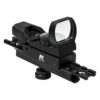 NcSTAR AR Combo/Carry Handle Adapter Red And Green Reflex Sight w/ 4 Reticles