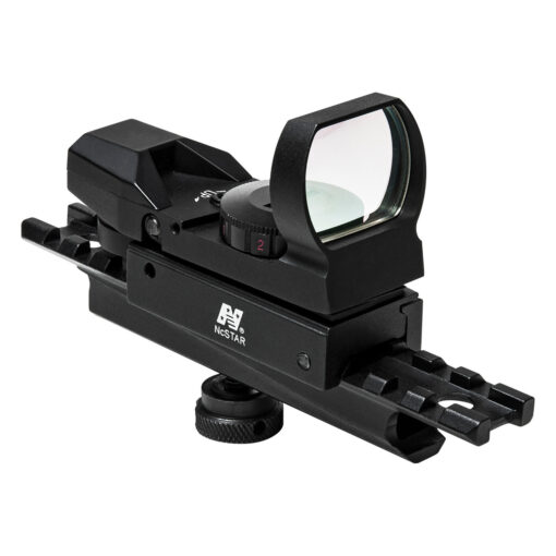NcSTAR AR Combo/Carry Handle Adapter Red And Green Reflex Sight w/ 4 Reticles - Black Rifle Depot