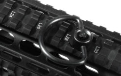 UTG Push Button QD Sling Swivel, 1.25