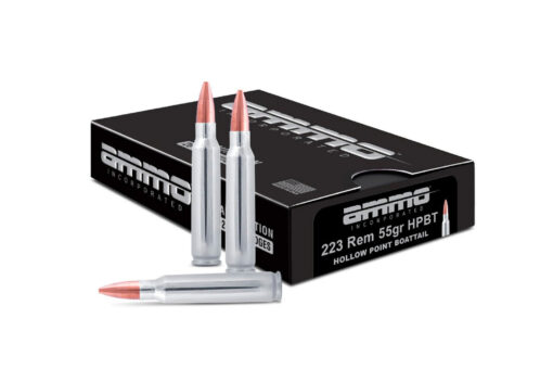 Ammo Inc. .223 Rem 55gr Barnes HP Nickel Rifle Ammo - 200 round case - Black Rifle Depot