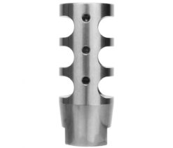 .223/5.56 1/2-28 TPI Compact Muzzle Brake - SS