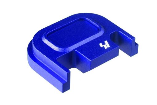 Strike Industries Slide Cover Plate for Glock - V1, Blue - Black Rifle Depot