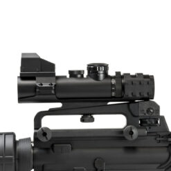 NcSTAR XRS Series 2-7x32 Scope w/ Modular Upper Scope Rings & Convertible Base Mount