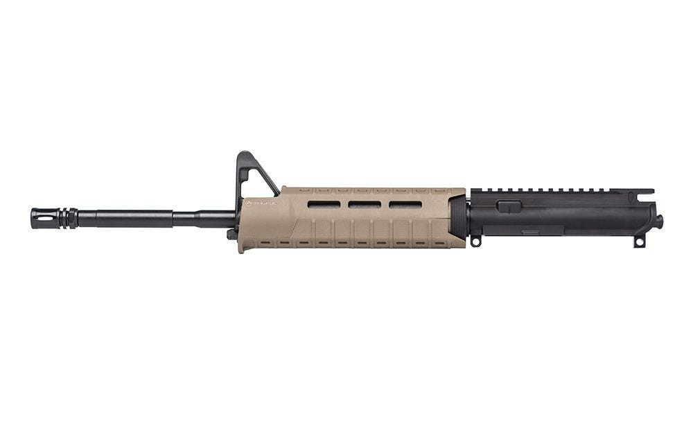 Aero-Precision-16-5.56-AR-15-Complete-Upper-w-Pinned-FSB-MOE-SL-Carbine-FDE-Aero-Precision-AR-15-16-5.56-Complete-Upper-w-Pinned-FSB-MOE-SL-Carbine-FDE Aero Precision AR-15 16" 5.56 Complete Upper w/ Pinned FSB, MOE SL Carbine - FDE