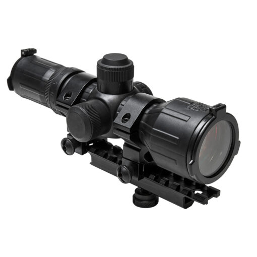 NcSTAR AR Combo/Carry Handle Adapter/3-9X42 Rubber Compact Riflescope - Black Rifle Depot
