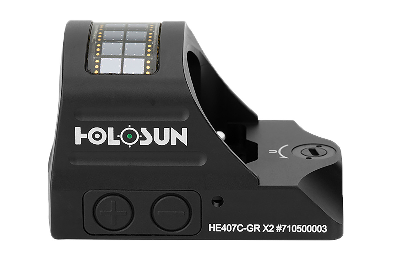 Holosun-HE407C-GR-X2-HE407C-X2-Black-Anodized-1x-2-MOA-Green-Dot-Reticle-Holosun-HE407C-X2-Black-Anodized-1x-2-MOA-Green-Dot-Reticle Holosun HE407C X2 Black Anodized 1x 2 MOA Green Dot Reticle