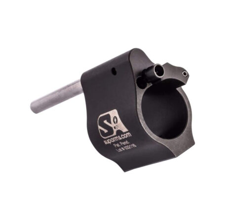 Superlative Arms .625 Adjustable Gas Block - Solid - Melonited - Black Rifle Depot