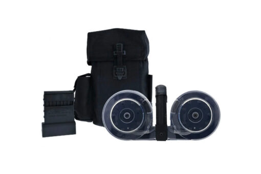 KCI AR-15 .223 / 5.56mm 100-Round Gen 2 Drum Magazine - Black Rifle Depot