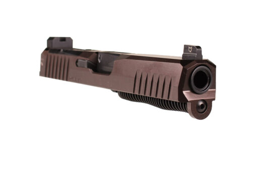 Lone Wolf Arms Dusk G19 9mm Complete Slide for Glock 19 Gen 3 - RMR Cut - Bronze - Black Rifle Depot