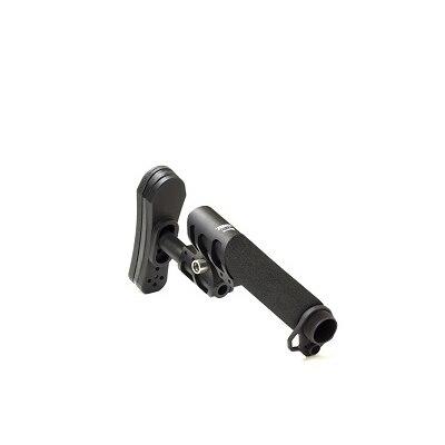 ODIN-Works-Zulu-Adjustable-Stock-w-Padded-Pistol-Buffer-Tube-and-Back-Plate-Black
