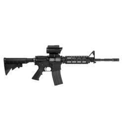 VISM Red Dot Sight / Green Laser Sight / LED Flashlight Combo w/ Quick Release Mount