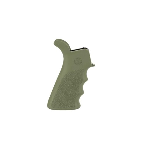 Hogue Beavertail Pistol Grip w/ Finger Grooves - OD Green - Black Rifle Depot
